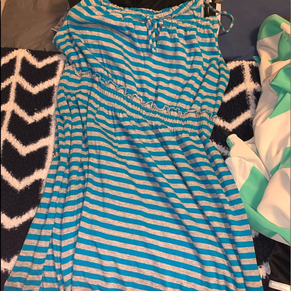 striped dress
